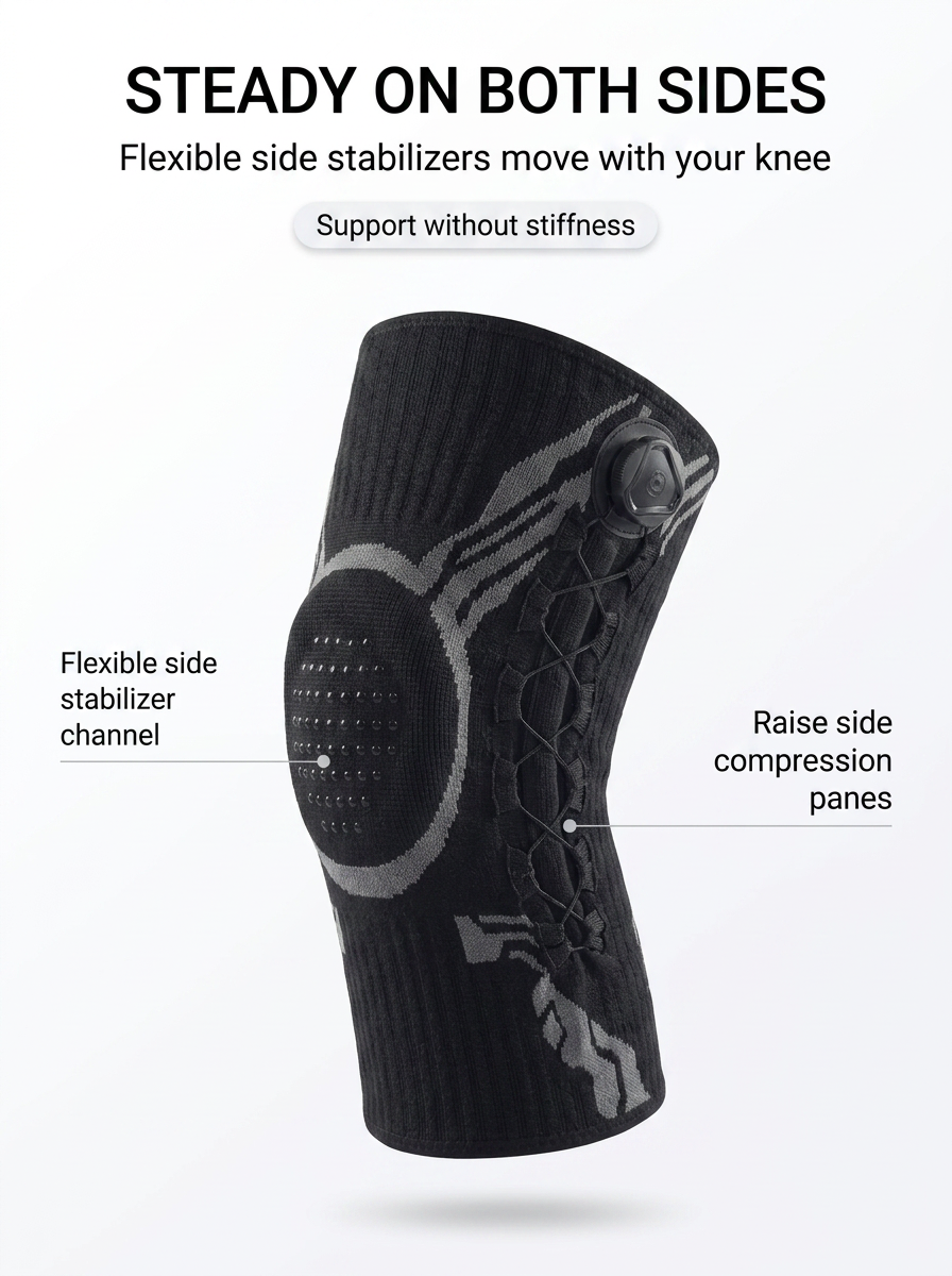 Dual side spring stabilizers